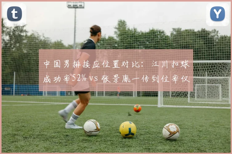 中国男排接应位置对比：江川扣球成功率52% vs 张景胤一传到位率仅41%